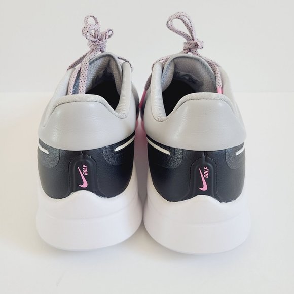 NEW Nike Infinity Tour NEXT% Golf Shoes DC5221-060 Size 8 Wolf Gray Pink - Picture 5 of 7